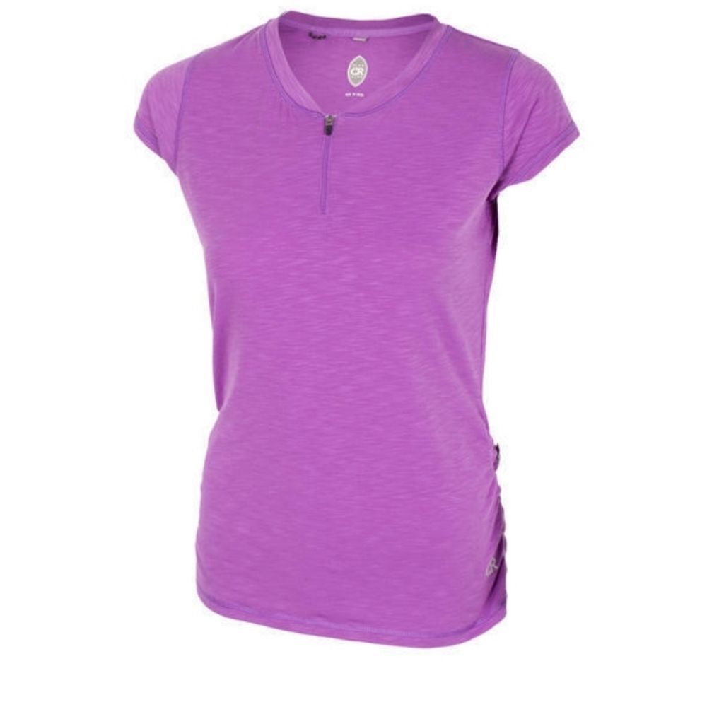 Club Ride Women's Deer Abby Purple Short Sleeve Techical Riding Jersey